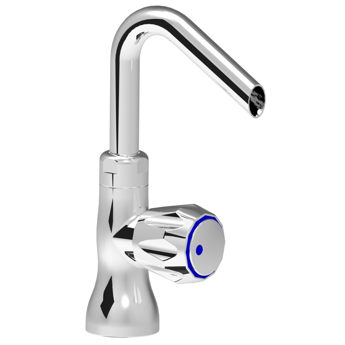 Vertical tap with filler spout