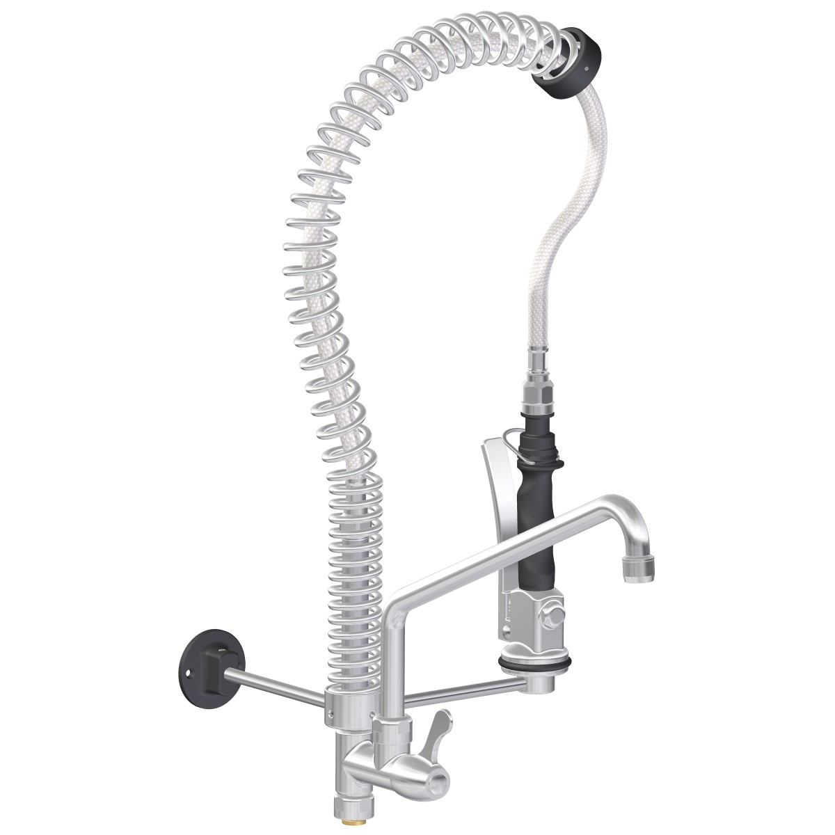 Mignon shower unit with tap half the pipe