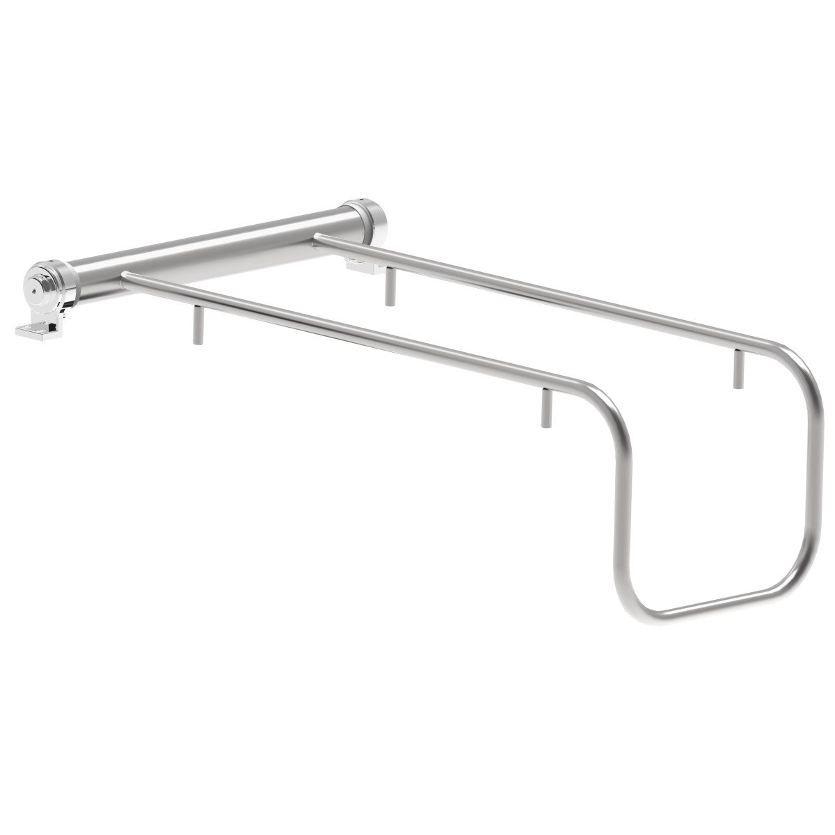 Hinge for braziers and fryers